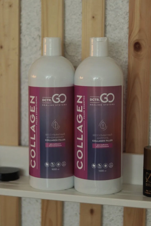 Dctr.Go. Набор для волос шампунь и кондиционер с коллагеном 1000 мл+1000 мл в Санкт-Петербурге