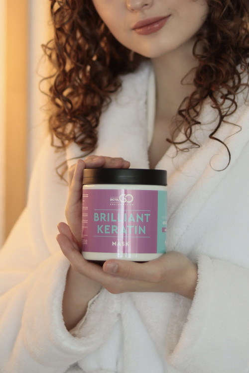 Kератиновая маска для любого типа волос 250 мл. Keratin SPA hair repair в Санкт-Петербурге