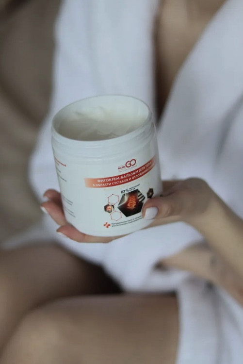 Фитокрем-бальзам (Крем для суставов, фитокрем) для суставов, локтей 250 мл. DctrGo  в Санкт-Петербурге