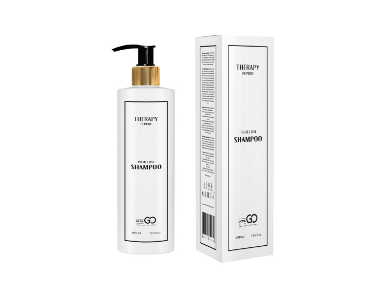 Укрепляющий шампунь -защита для волос от повреждений Therapy peptide protective shampoo 400 мл. в Санкт-Петербурге