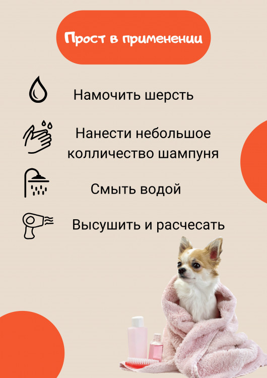 Dctr.Go Шампунь-бальзам для животных  Sнampoo Therapy "Мультиуход" 250 ml в Санкт-Петербурге